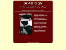 Tablet Screenshot of dominionfocusgroup.com